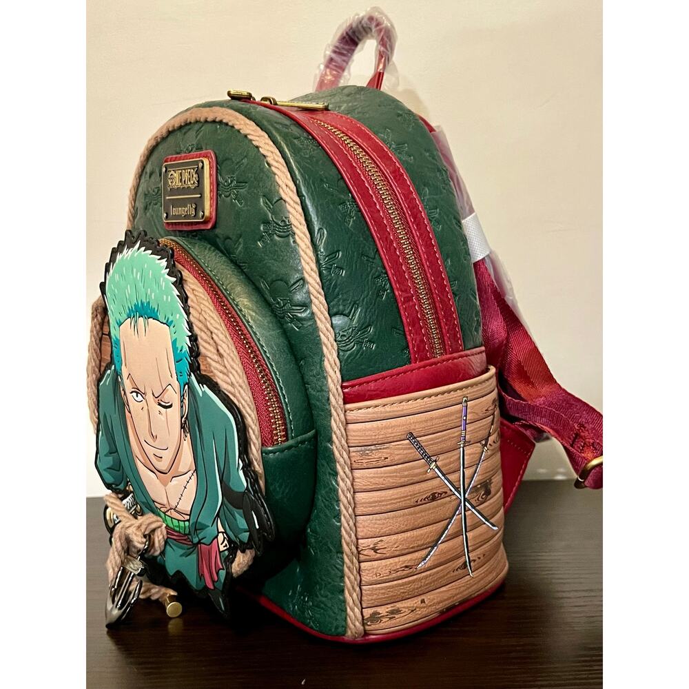 Loungefly One Piece Zoro Rope Mini Backpack - Picture 2 of 6